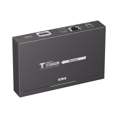 Receptor Compatible para Kit Matricial TT-683-MATRIX-4.0 / Resolución 4K@30Hz / Cat 5e/6 / Control IR / Compatible con Switch IGMP (Solo para transmisor versión 4.0).