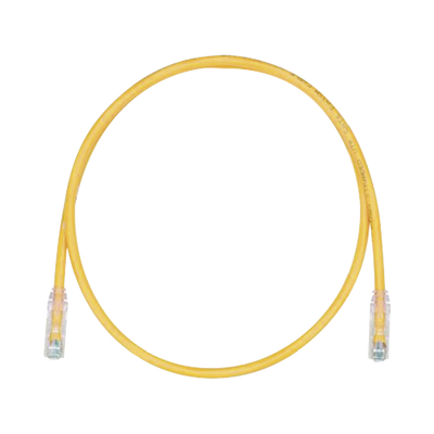 Cable de Parcheo TX6, UTP Cat6, 24 AWG, CM, Color Amarillo, 5ft
