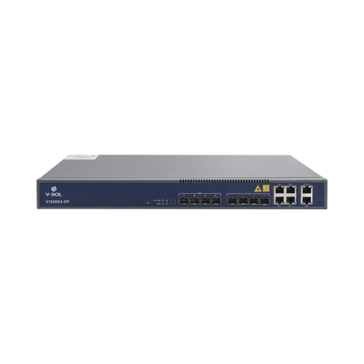 OLT de 4 puertos EPON con 8 puertos Uplink (4 puertos Gigabit Ethernet + 4 puertos Gigabit Ethernet SFP) , hasta 256 ONUS,