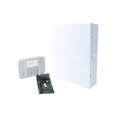 Sistema de Alarma VISTA20P con Teclado Alfanumerico y Receptor Inalambrico Interconstruido