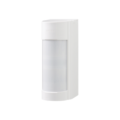 Detector de Movimiento Pasivo / Inalambrico (Alimentación) / 100% Exterior / Compatible con cualquier panel de alarma