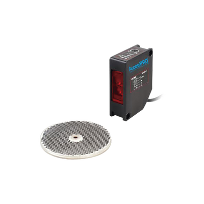 Detector fotoeléctrico de 16 m de alcance / Luz indicadora para alineación