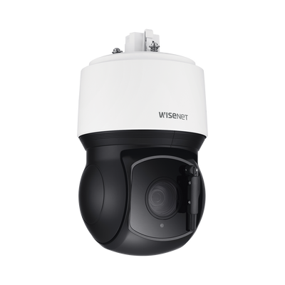 Domo IP PTZ 2MP Antivandálico / 40X Zoom Óptico / IR 200m / WDR 150DB / Auto Tracking / Video Analíticos / H.265 & WiseStream II / con Wiper